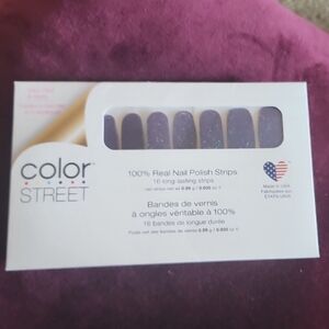 Color Street Juneau The Drill Nail Strips Never Opened